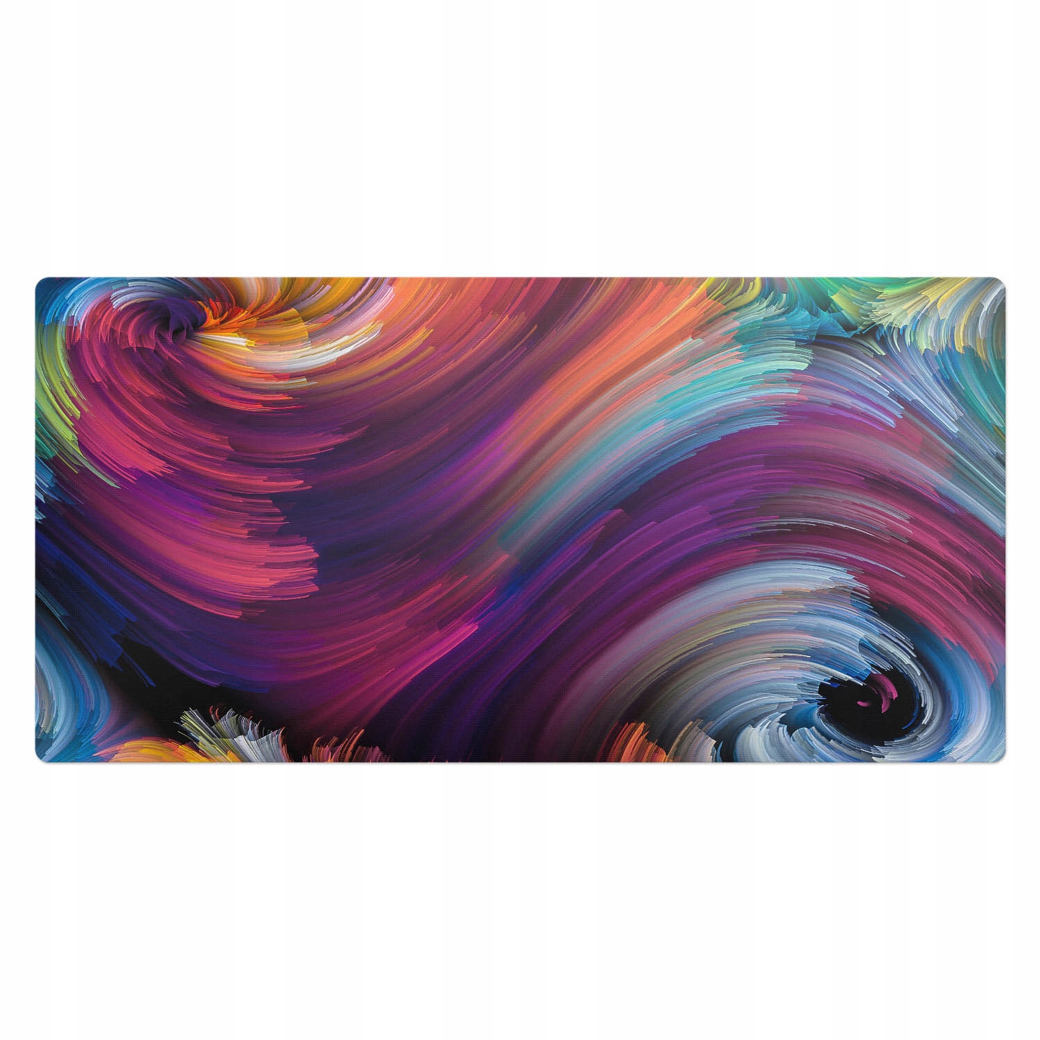 Odolná podložka pod vybavení pro hráče Dynamické barvy v tanci 100 x 50 cm