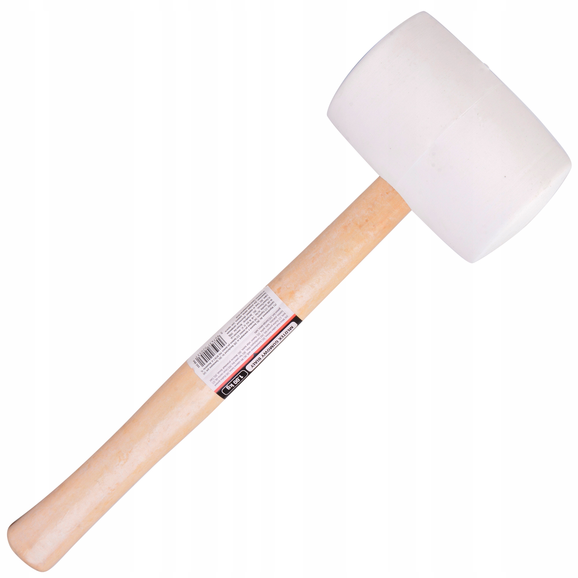 

Motive Młotek Gumowy 1KG Uchwyt Drewniany