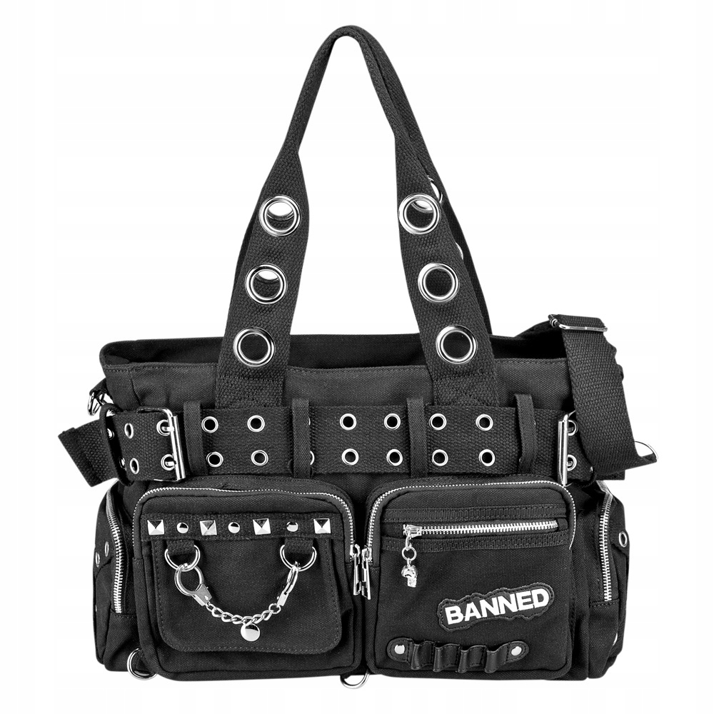 torba na ramię Banned Sweet Revenge Black/black