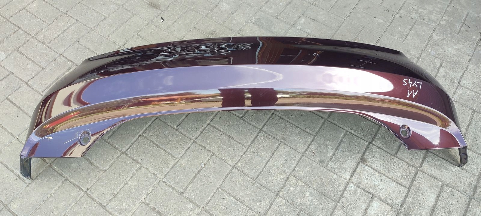 bumper rear part rear PDC Audi A1 8X LY4S 3D