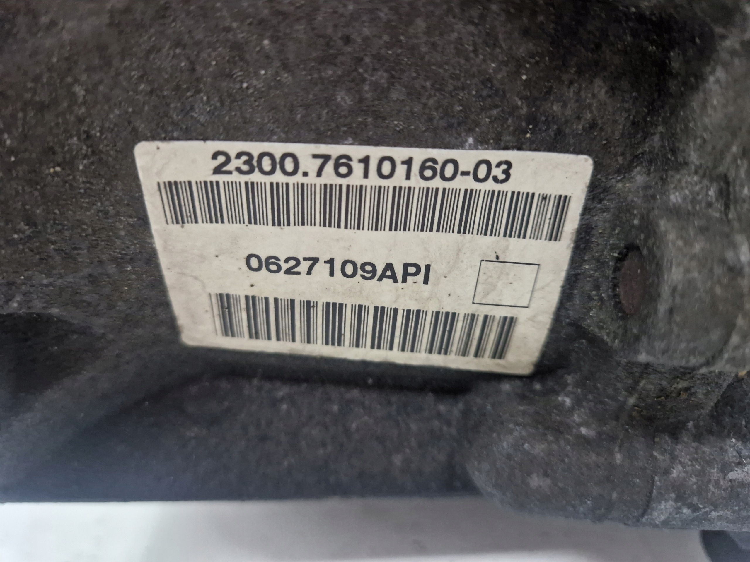 gearbox, MINI R57 1.6 D 7610160