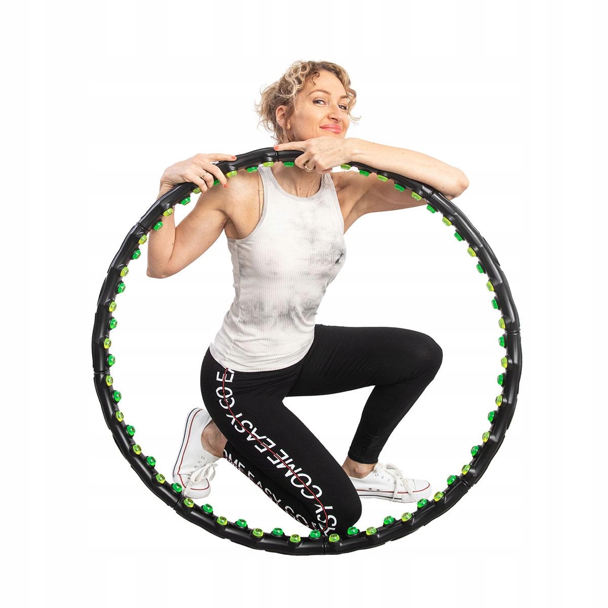 HULA HOP Z MASAŻEM 98CM Z MAGNESAMI EB FIT Kod producenta 1030630