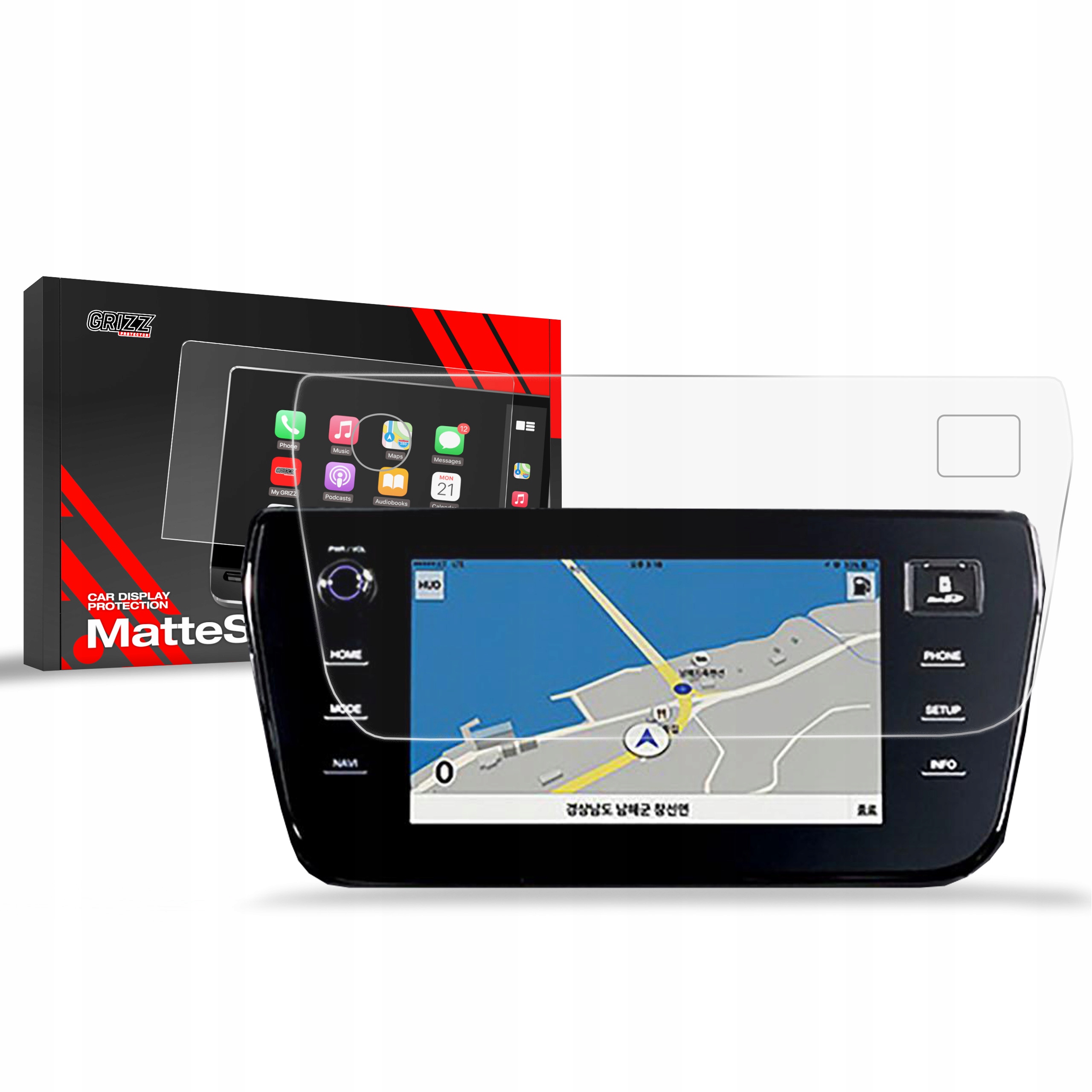 Folia Antyodciskowa do SsangYong Korando 10,25" (2023-2025)