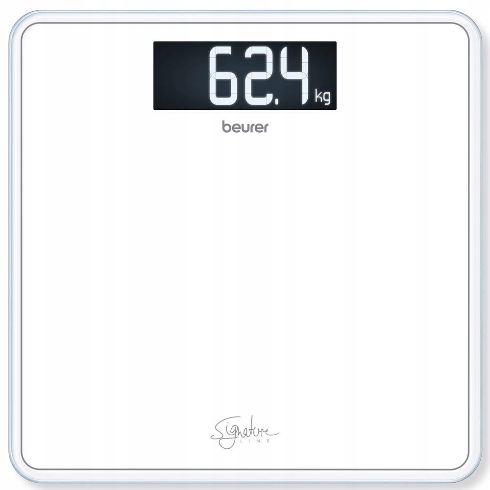 BEURER WAGA ŁAZIENKOWA GS 400 BIAŁA WYŚWIETLACZ XL 200KG — miniatura 6