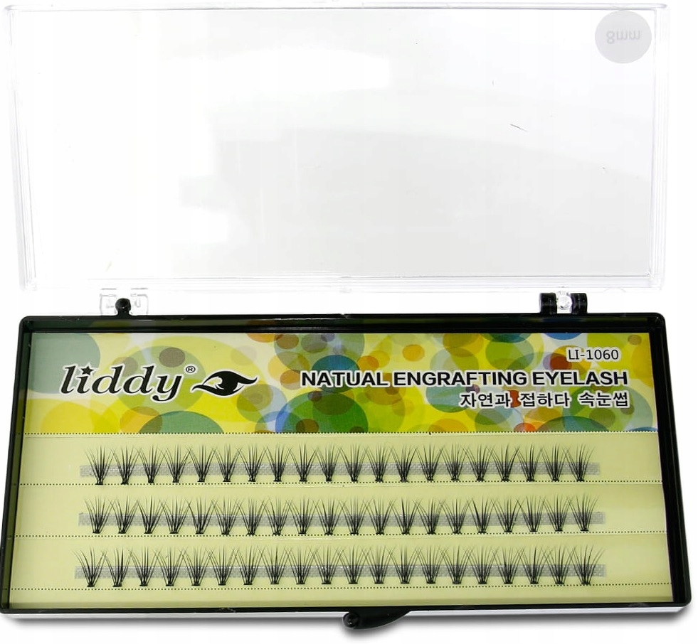 RZĘSY KĘPKI LIDDY 8 MM CZARNE