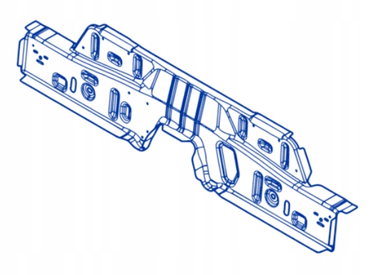 Армування підлоги ззаду Sandero 756508440r