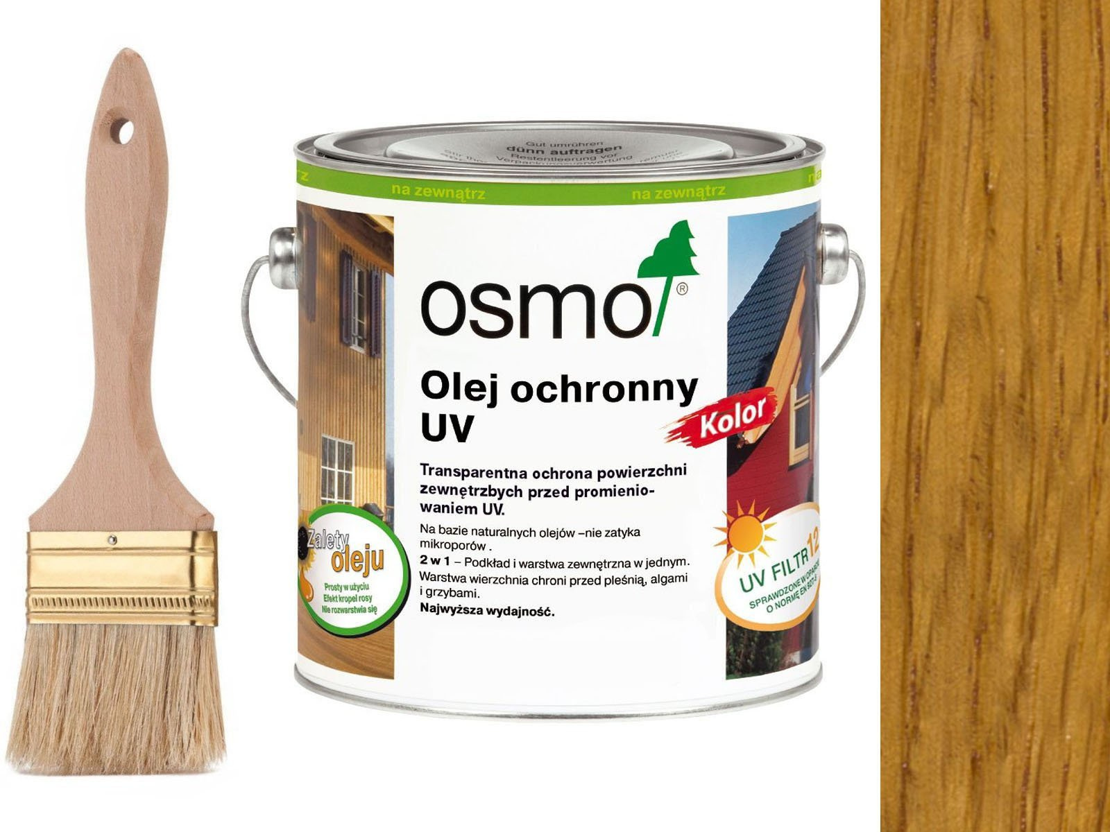 Osmo Uv ochranný olej Barva Světlý Dub 432 0,75L