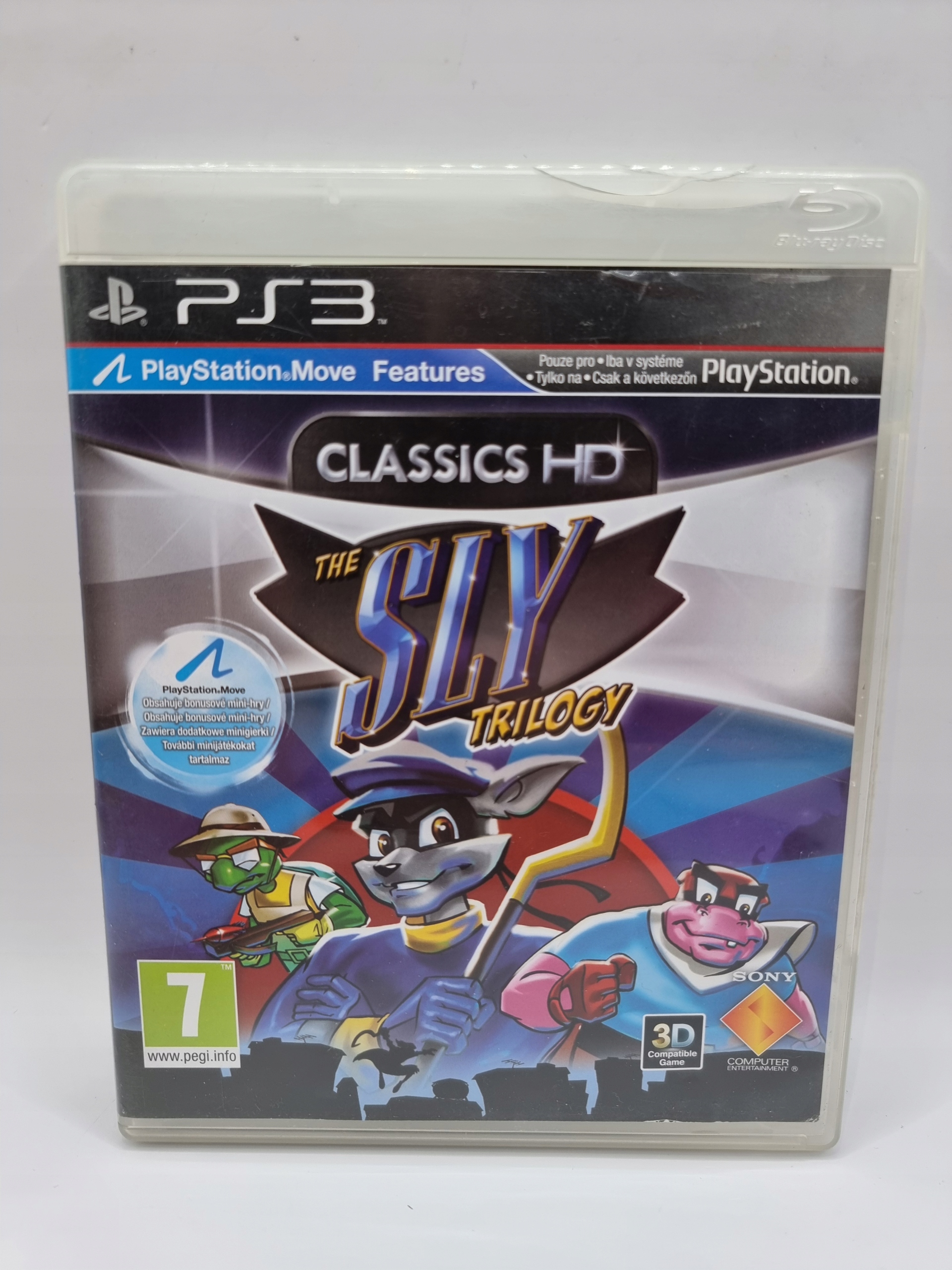 THE SLY TRILOGY PS3 POLSKA OKŁADKA STAN IDEALNY