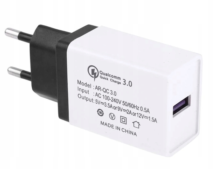 

Ładowarka Sieciowa Quick Charge 3.0 Qc 3,5A