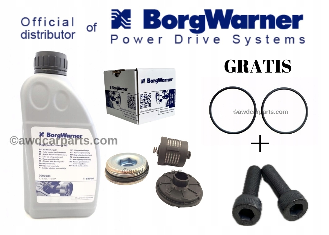 Olej Filtr Haldex II gen. Audi Seat Skoda Vw Ori Kroužky A Šrouby Pro Čerpadlo