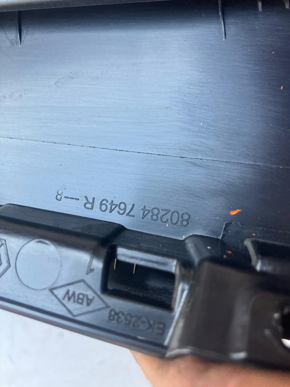 moulding cap door right front RENAULT CLIO V 802847649R
