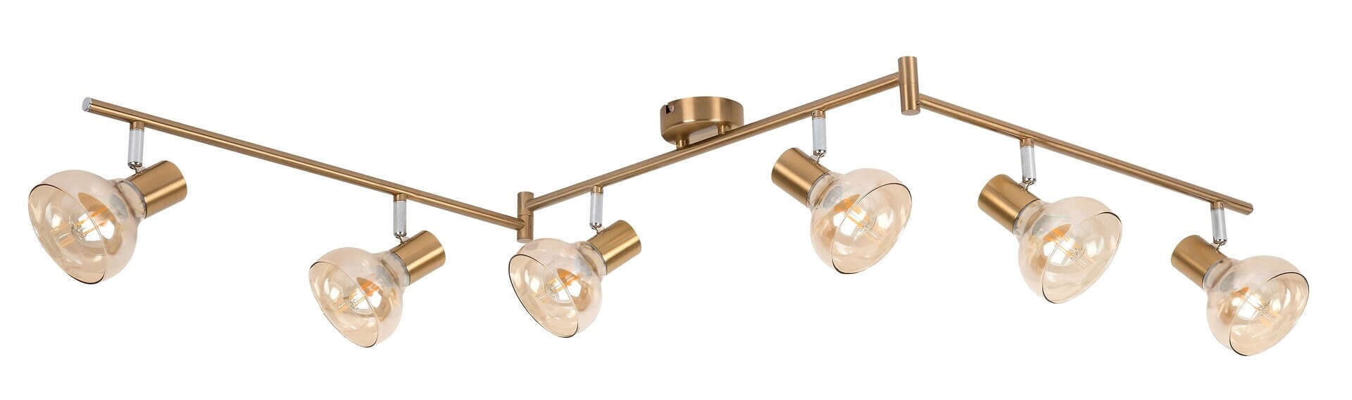 Rabalux bodové svietidlo Holly E14 6x Max 40W antická zlatá 5553