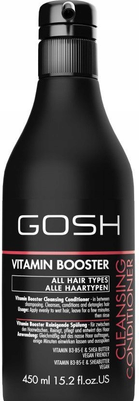 Gosh Vitamin Booster Cleasing Umývací kondicionér na vlasy 450 ml