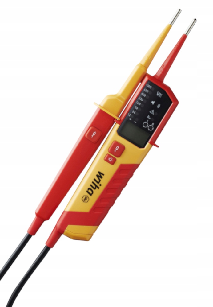 TESTER NAPIĘCIA I CIĄGŁOŚCI OBWODU MIERNIK NAPIĘCIA 0,5 – 1000V AC CAT IV Marka Wiha