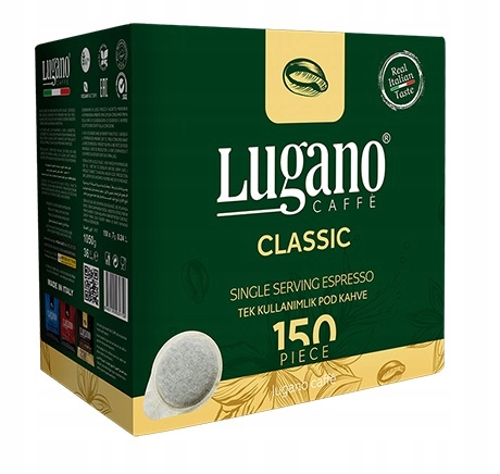 Levně Lugano Caffe Káva v sáčcích, systém Ese Classic /150 kusů/