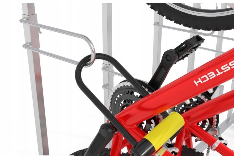 WIESZAK NA ROWERY LIFT 4 MIEJSCA PREMIUM NA PŁOZIE Liczba stanowisk brak informacji