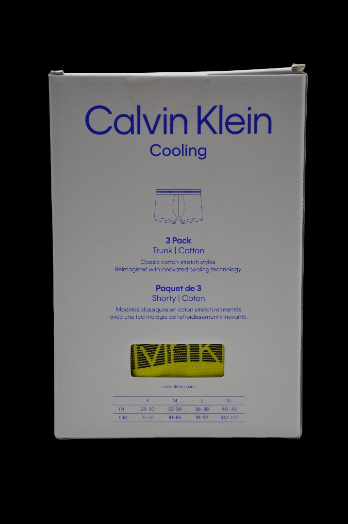 Calvin Klein Pánské Boxerky 3 Pack Originál 000NB1799O-F47 Dárek R XL