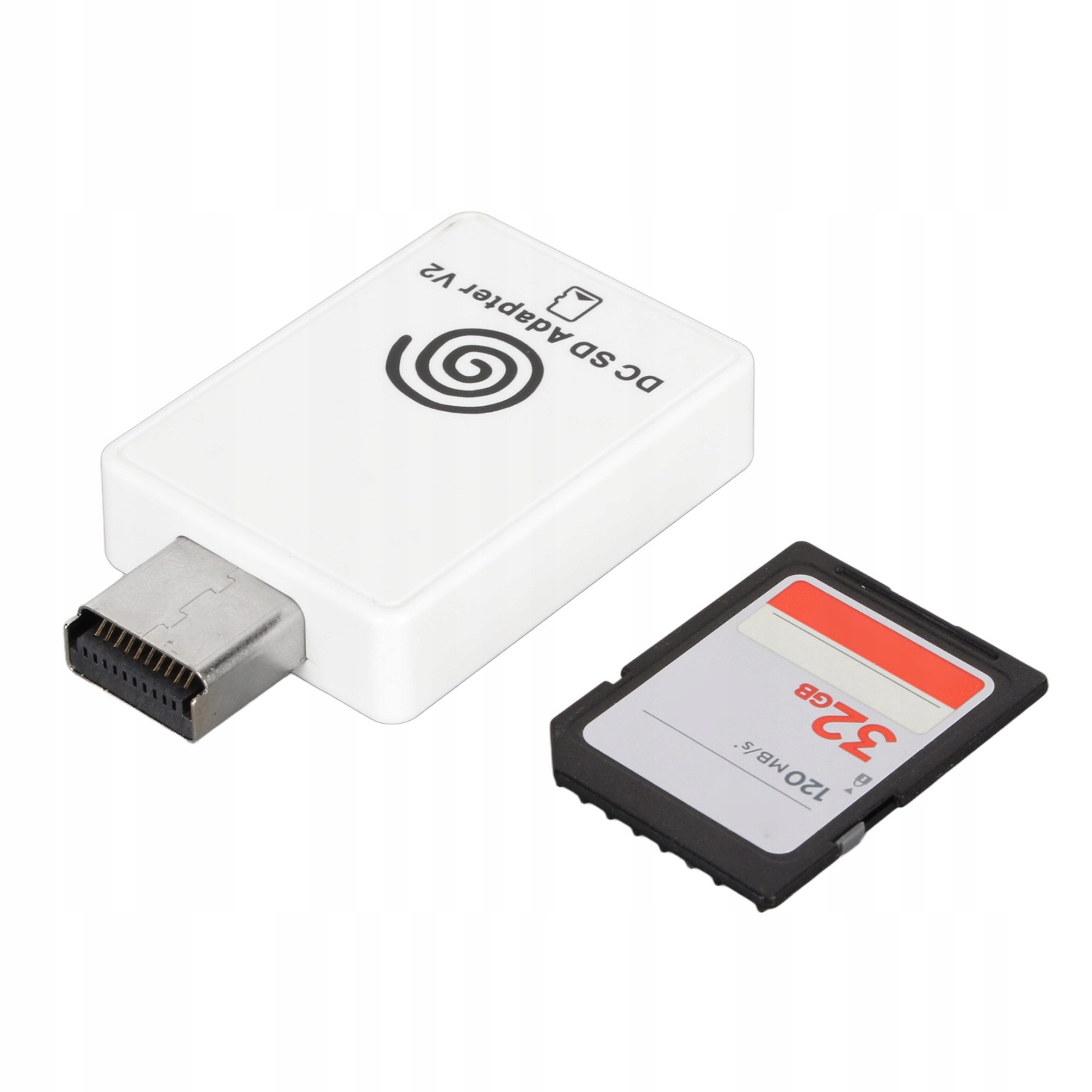 Do czytnika kartek DC Adapter czytnika kart z CD dla SEGA Dreamcast N7