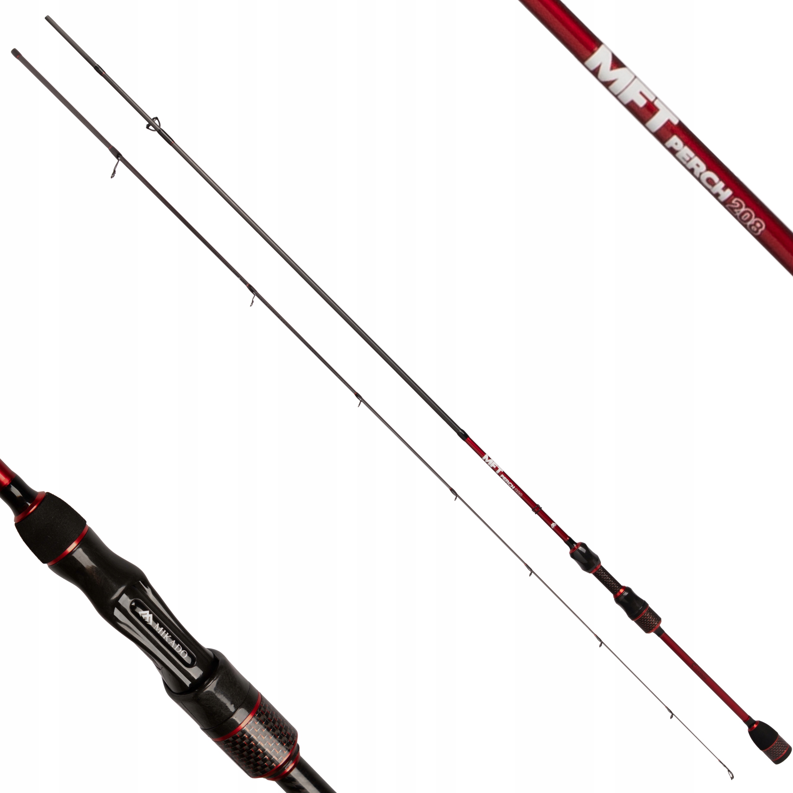 Wędka spinningowa Mikado Mft Perch 240cm spinning Na Okonia 2,4m 1-7g