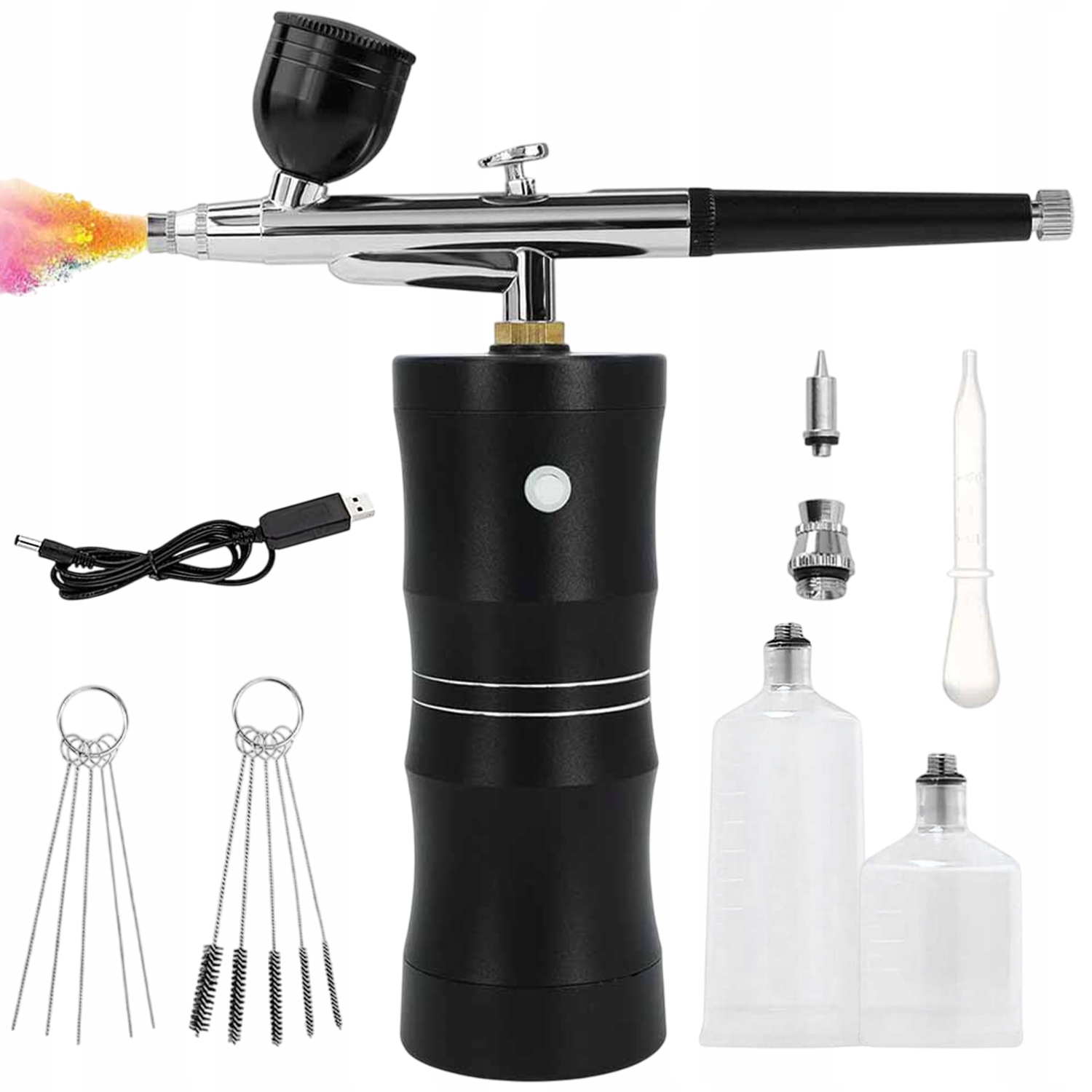 Aerograf Sada 34PSI 0.4mm Dekorace dortů Tetování Make-up