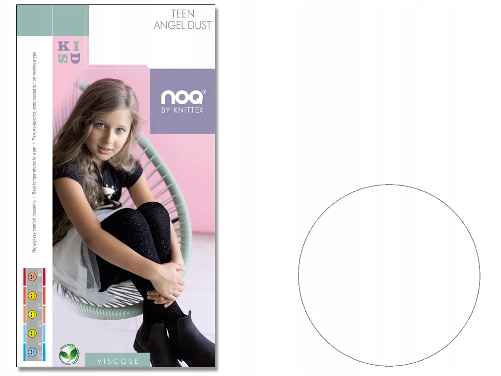 

Rajstopy dziewczęce z nadrukiem 152-158 Bianco