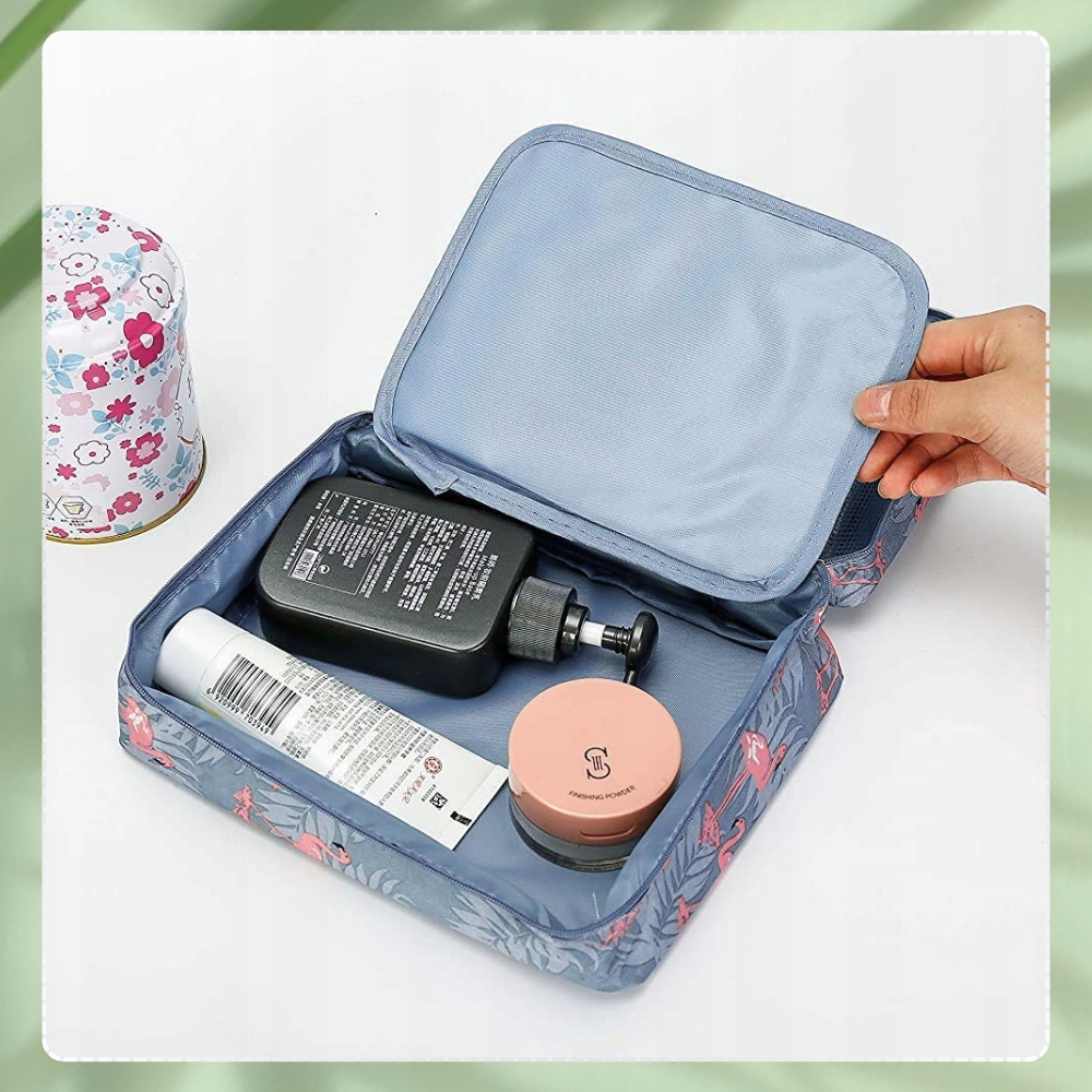 Kuferek kosmetyczka wodoodporna torebka organizer na kosmetyki podróżny Płeć kobieta