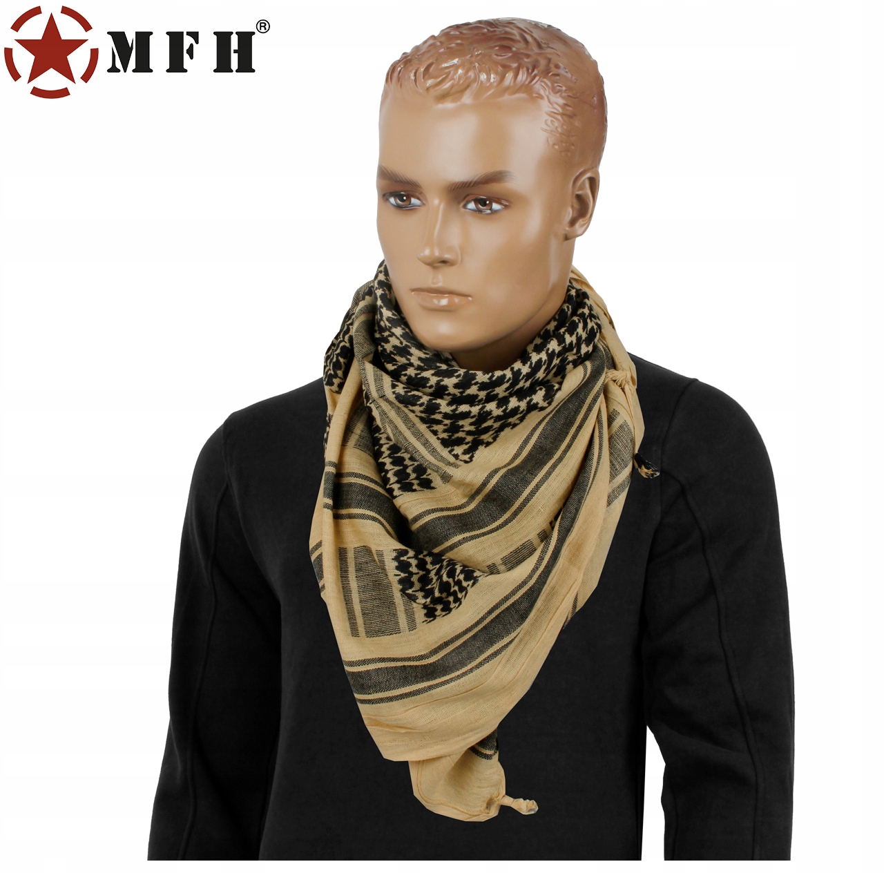 Chusta Arafatka Ochronna Bandana Bandama Shemagh 110x110 MFH +Gratis Rodzaj chusta