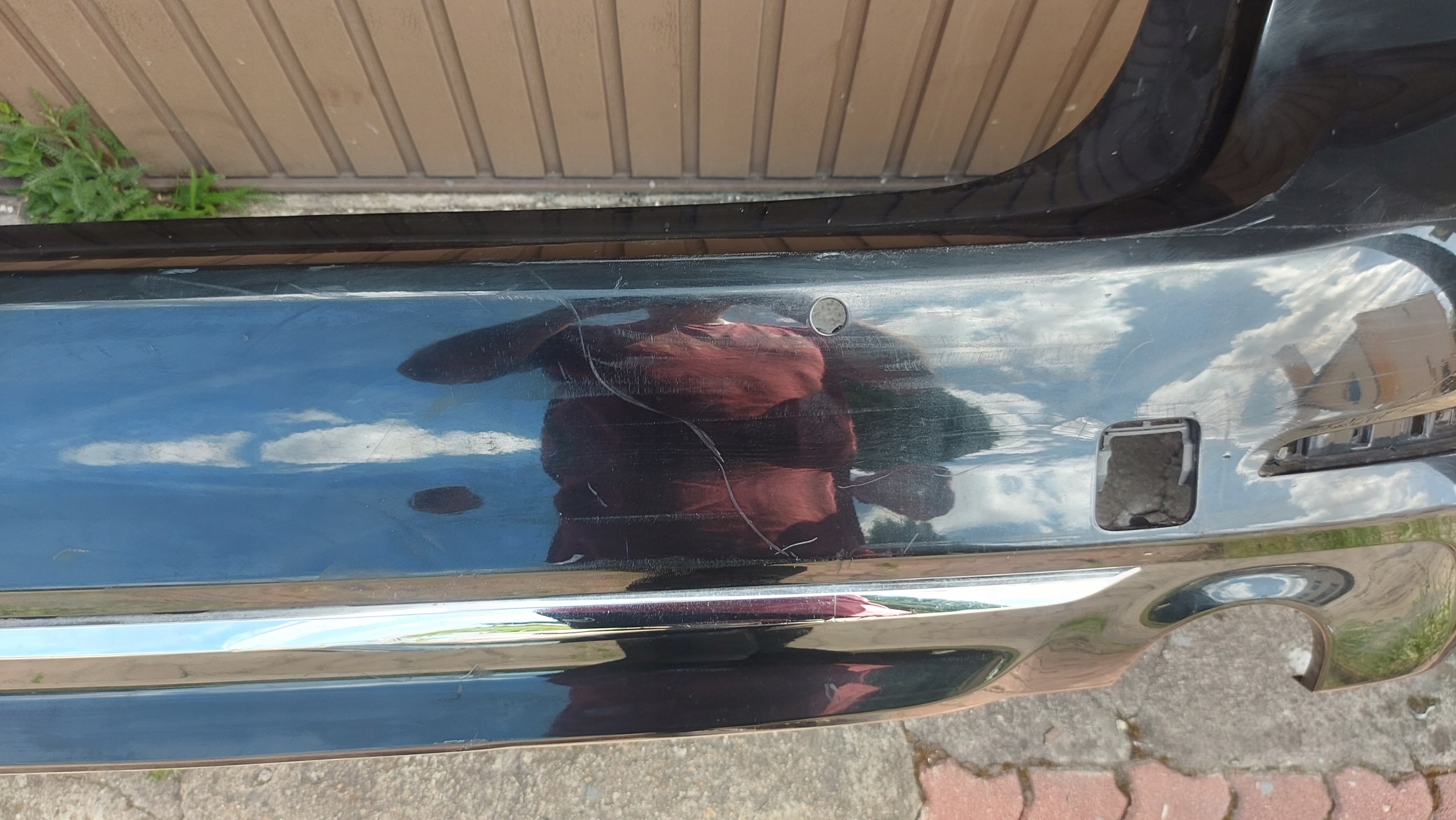 bumper rear part rear BMW 5 G30 16- PDC