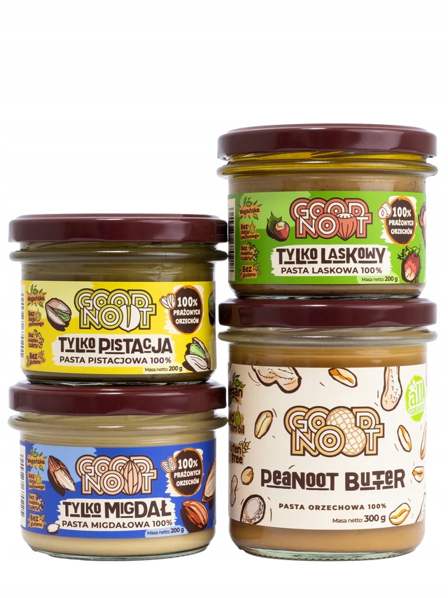 Zestaw wszystkich past orzechowych Good Noot -10%