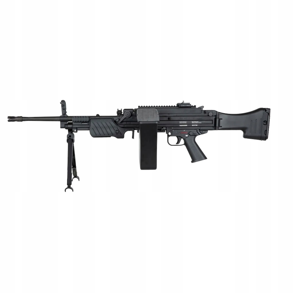 Karabin karabinek maszynowy na kulki replika asg Aeg Heckler&Koch MG4 Black