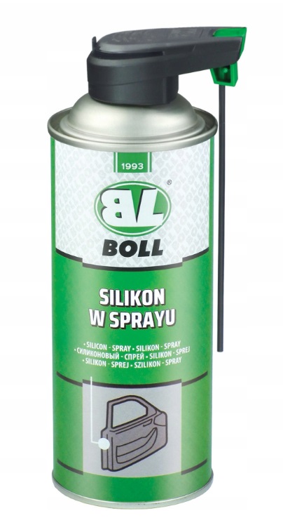 Boll Silikon W Sprayu Spray Do Uszczelek Gumowych Zamków Zawiasów 400ml
