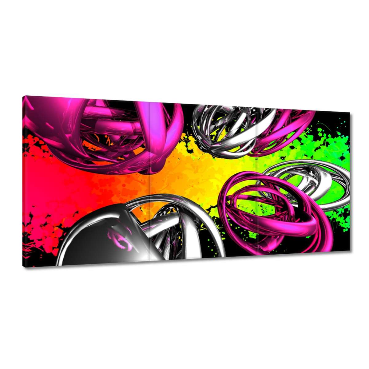 Obrazy 180x90 Vesmírny zápas