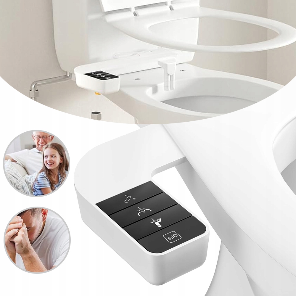 Wc Bidet Se Studenou Vodou, Přenosný Neelektrický Bidetový Postřikovač
