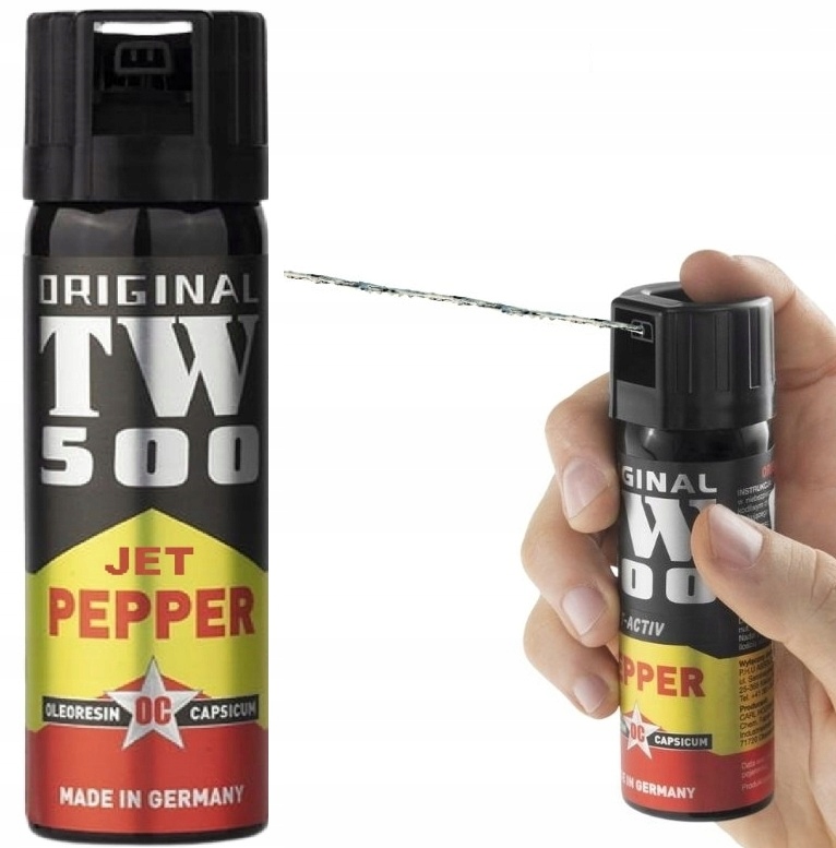 Gaz Pieprzowy Obronny Paraliżujący Hoernecke Tw 500 Strumień 63 ml