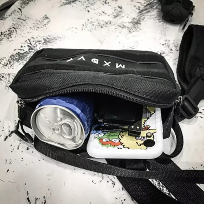 SASZETKA NERKA MĘSKA POJEMNA SPORTOWA KAMIZELKA HIP HOP REGULACJA NA RAMIĘ Marka inna