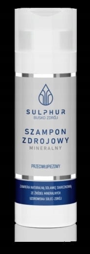 Minerální šampon proti lupům 200 g Sulphur