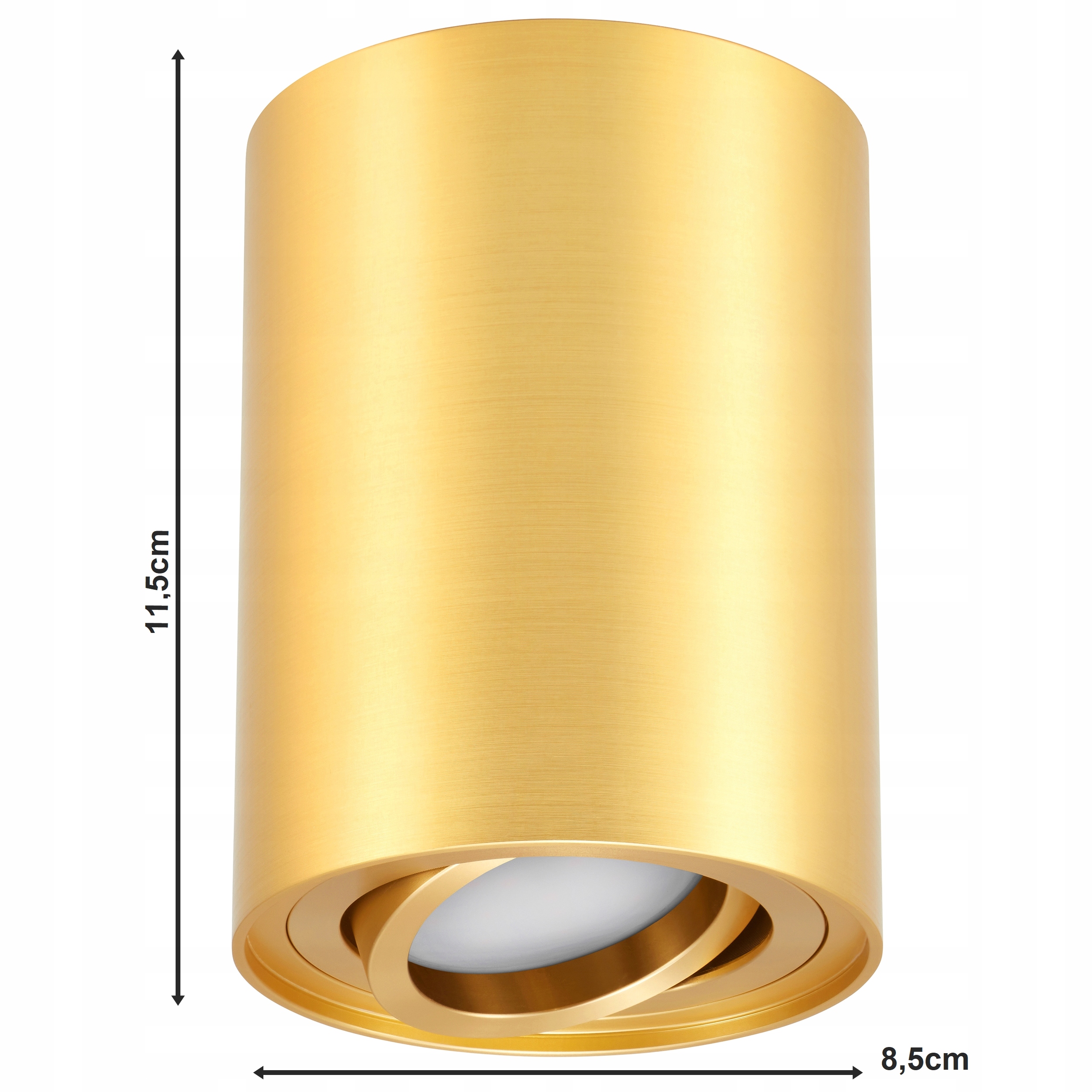 OPRAWA NATYNKOWA HALOGENOWA TUBA LED RUCHOMA +GU10 Marka Led-lux