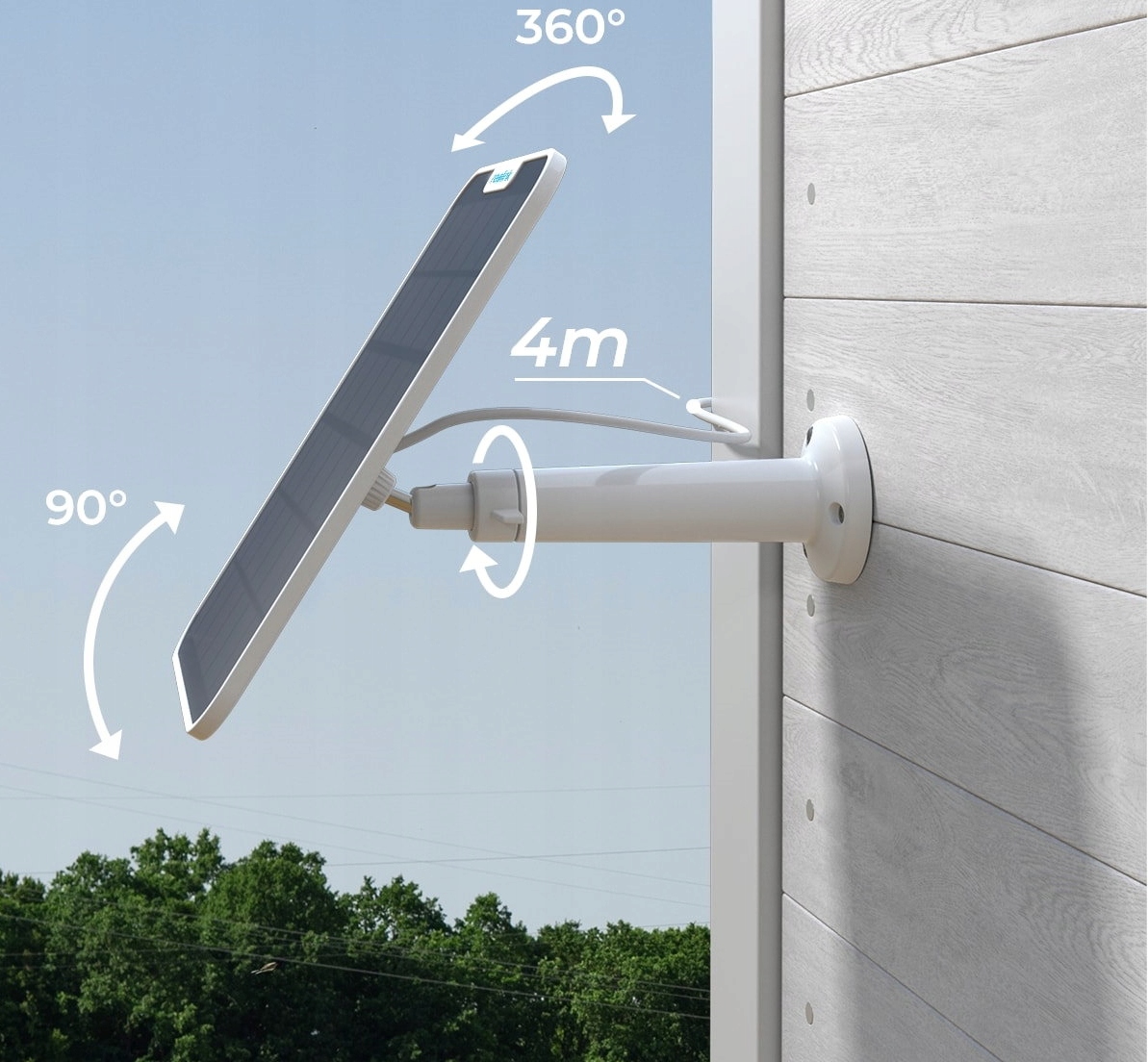 Panel solarny 2 6W do kamer Reolink MODEL 2023 Model Reolink Panel Solar 2 6W