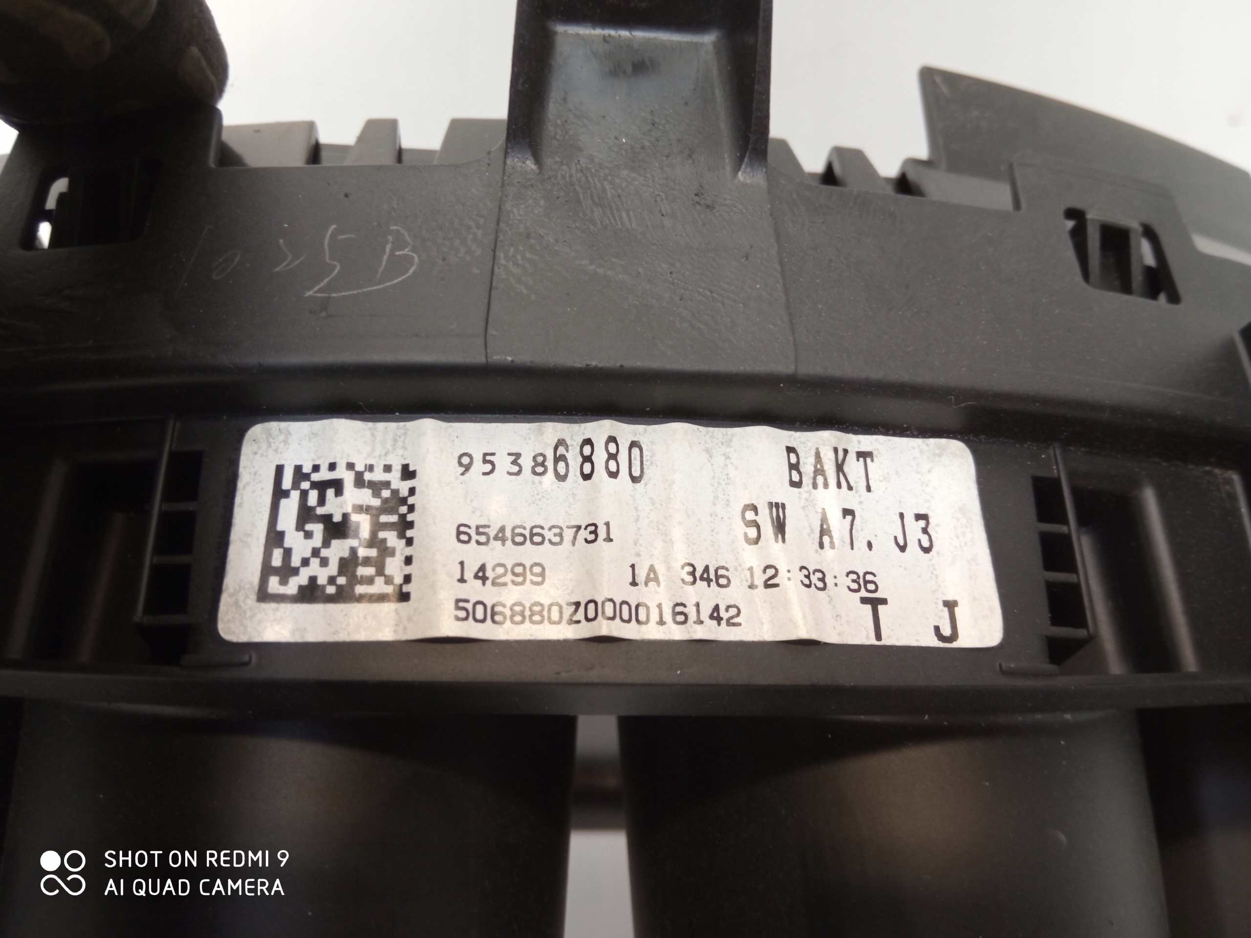 OPEL MOKKA dials dials EUROPA 95386880 1.4T
