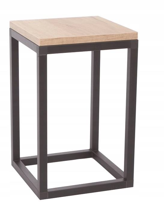 

Kwietnik Mały Loft Alu Stojak 40 CM Dąb Opcje