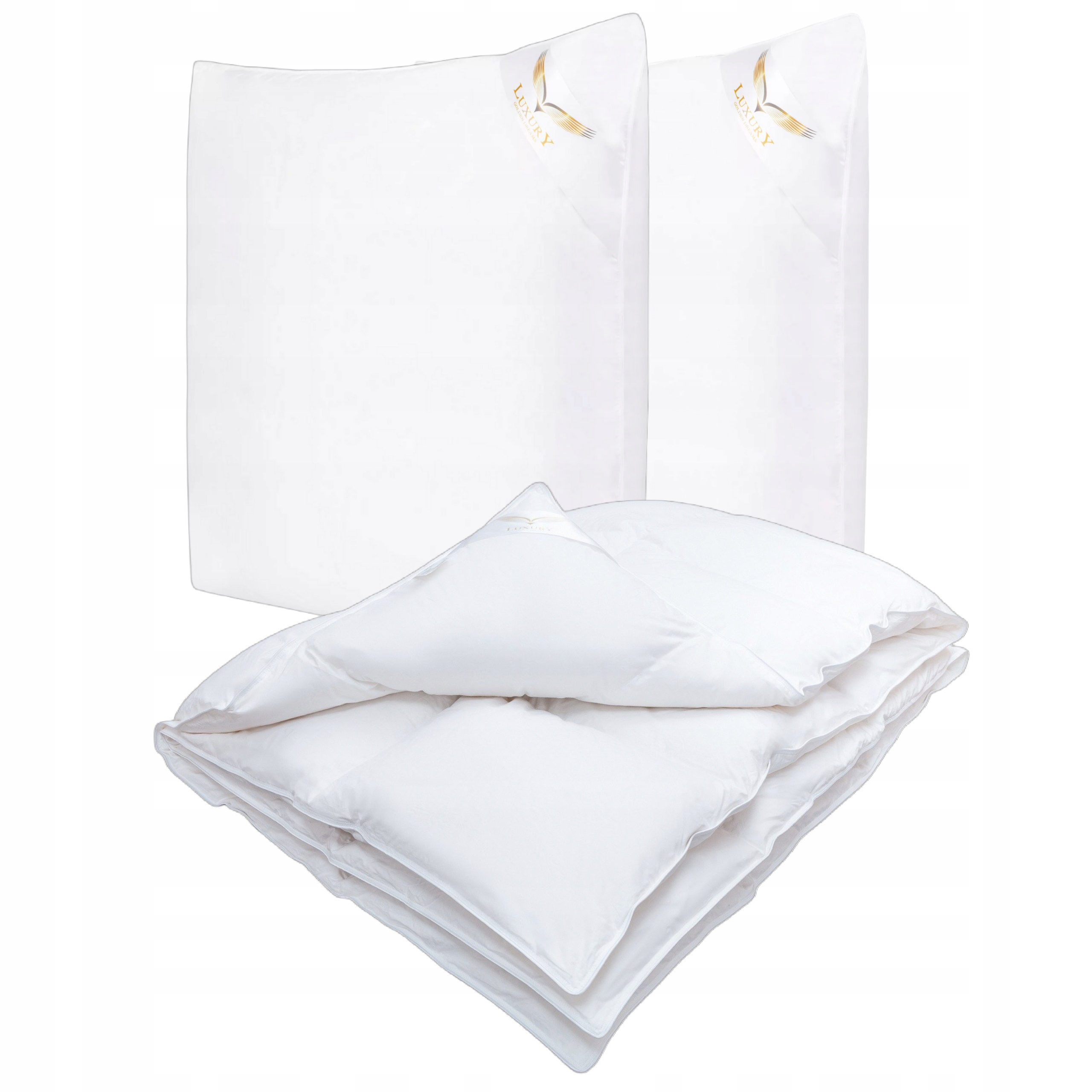 Sada 2x páperová poduška 70x80 a páperová prikrývka 200x220 Exclusive Line