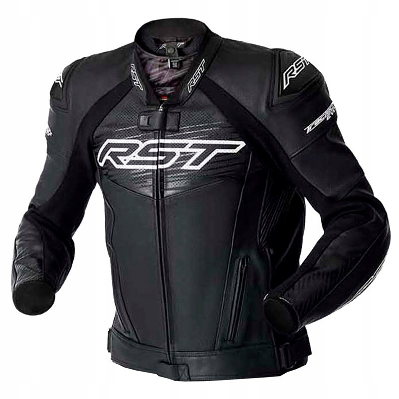 Motocyklová bunda Rst Tractech Evo D3O – Black White veľ.XL