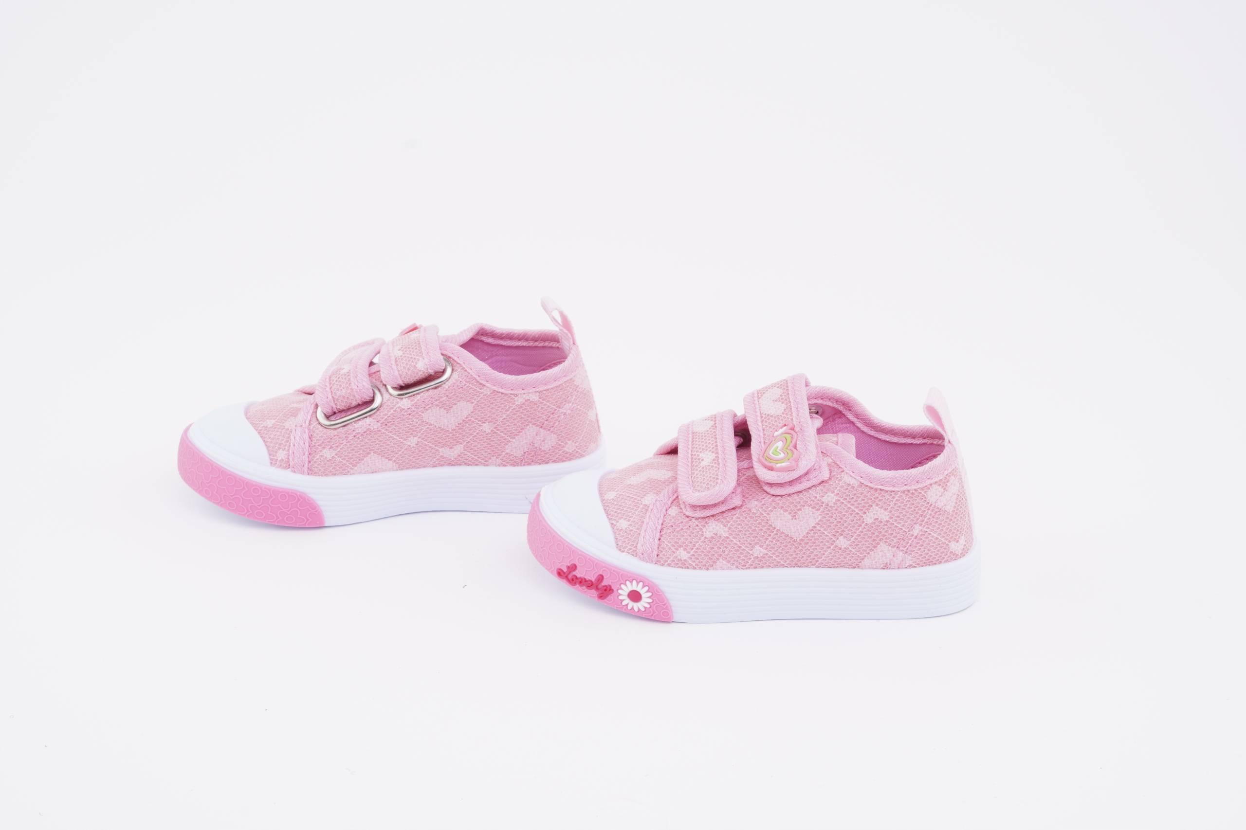 TRAMPKI DZIECIĘCE LOVELY SERDUSZKA RÓŻOWE 25r. 520902 Marka bez marki