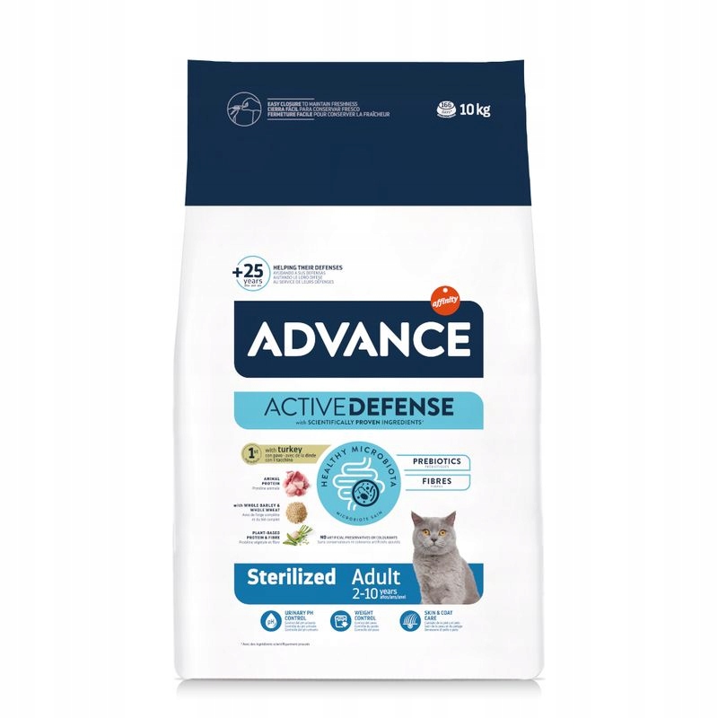 Levně Affinity Advance Cat Sterilized, krmivo pro sterilizované kočky 10 kg