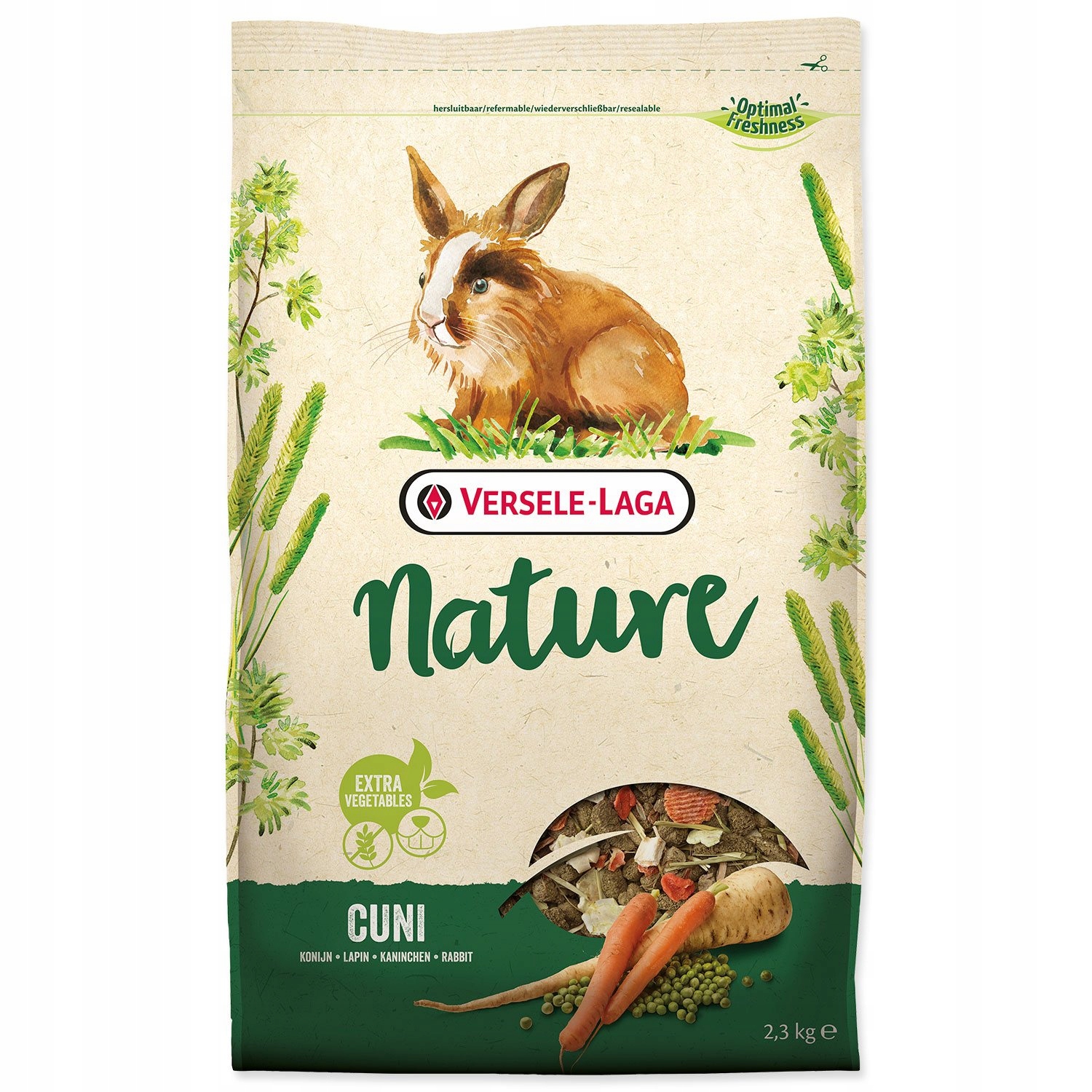 Levně Krmivo Versele-Laga Nature Cuni králík 2,3kg
