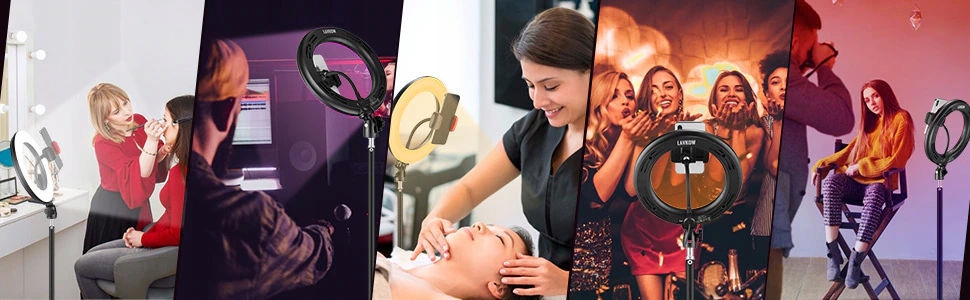 MOZOS LAMPA PIERŚCIENIOWA LED 26CM DO FOTOGRAFII FILMÓW PODCASTÓW YOUTUBE Kod producenta MLM-RING-RGB