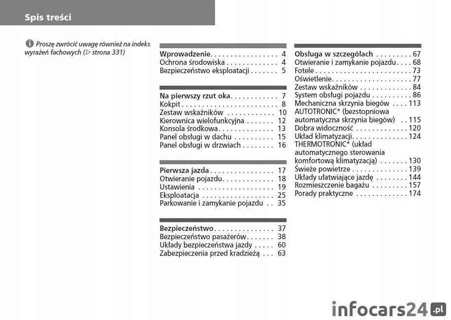 Mercedes A Klasa W169 2004-12 Instrukcja Obsługi Marka Mercedes-Benz