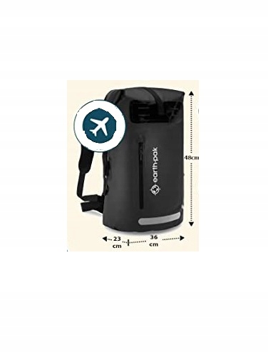 Plecak turystyczny Earth Pak Black 35L l czarny