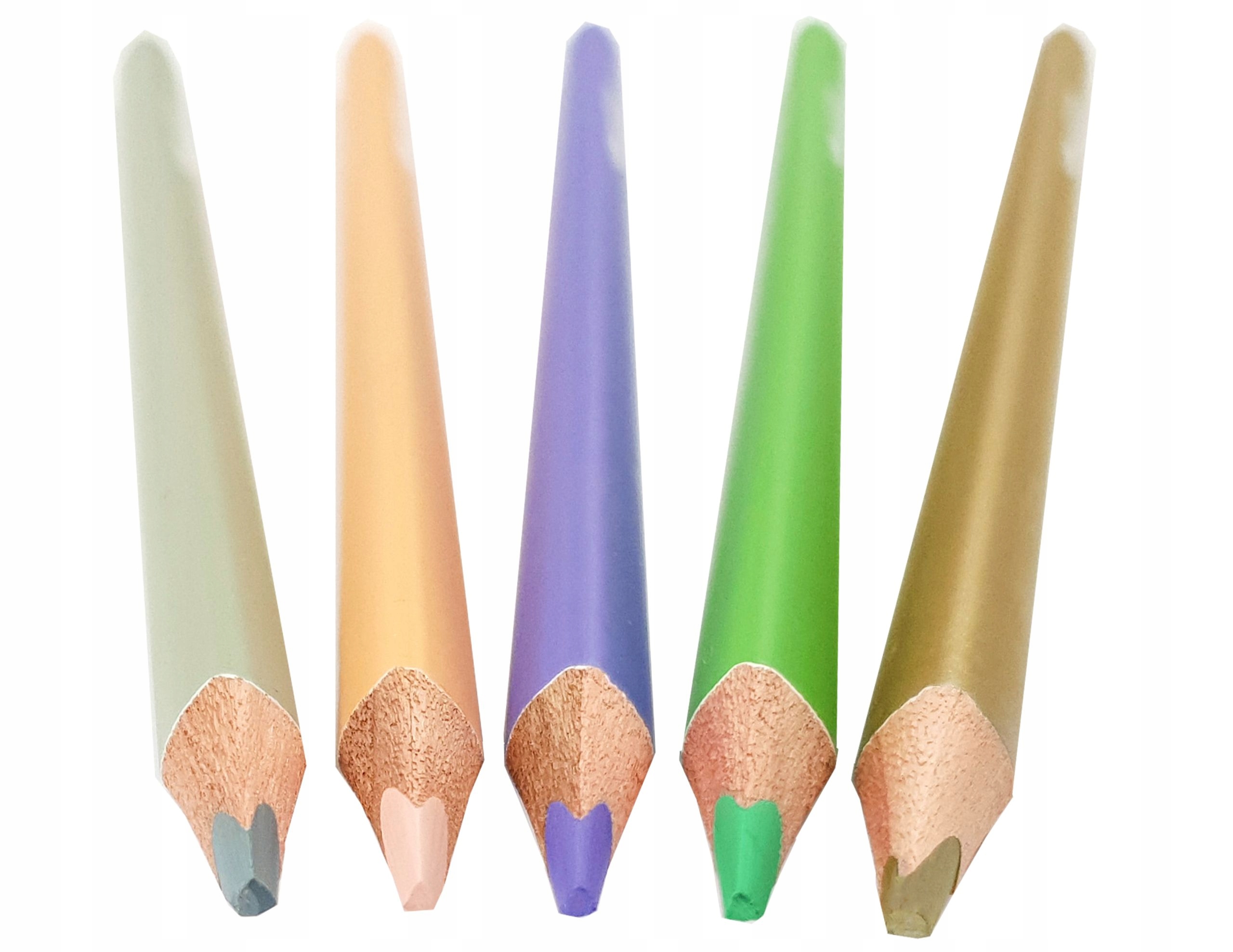 KREDKI PASTELOWE W METALOWYM PUDEŁKU KIDEA 24 KOL Rodzaj ołówkowe