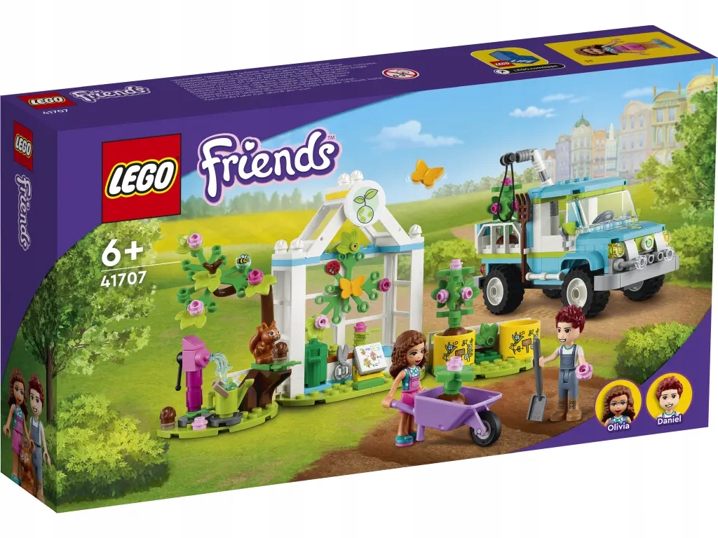 Lego 41707 Friends Dodávka pro výsadbu stromů